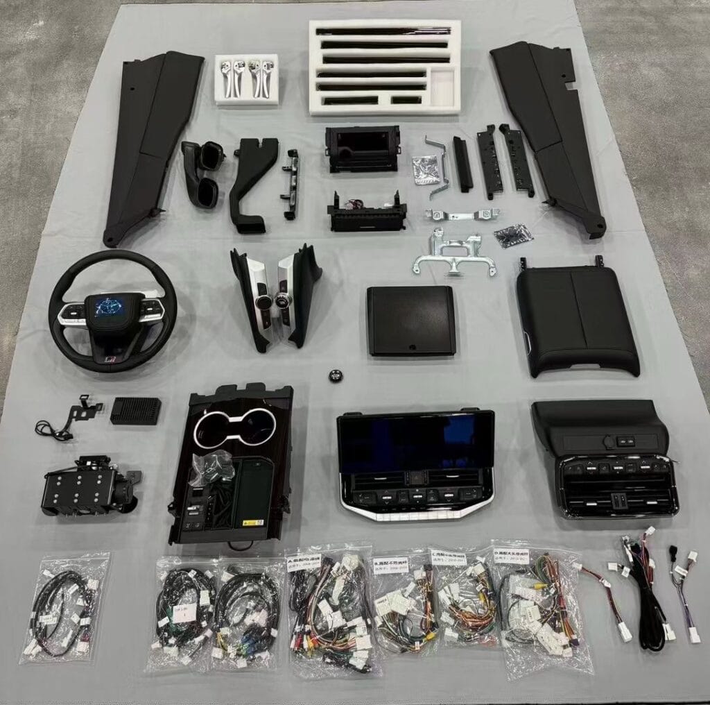 How to Choose and Upgrade Toyota Land Cruiser LC200 Interior to LC300 Style 2 LC200 TO LC300 INTERIOR KIT