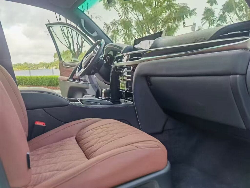 LX570 interior