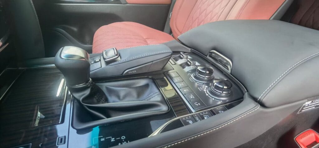 LX570 interior