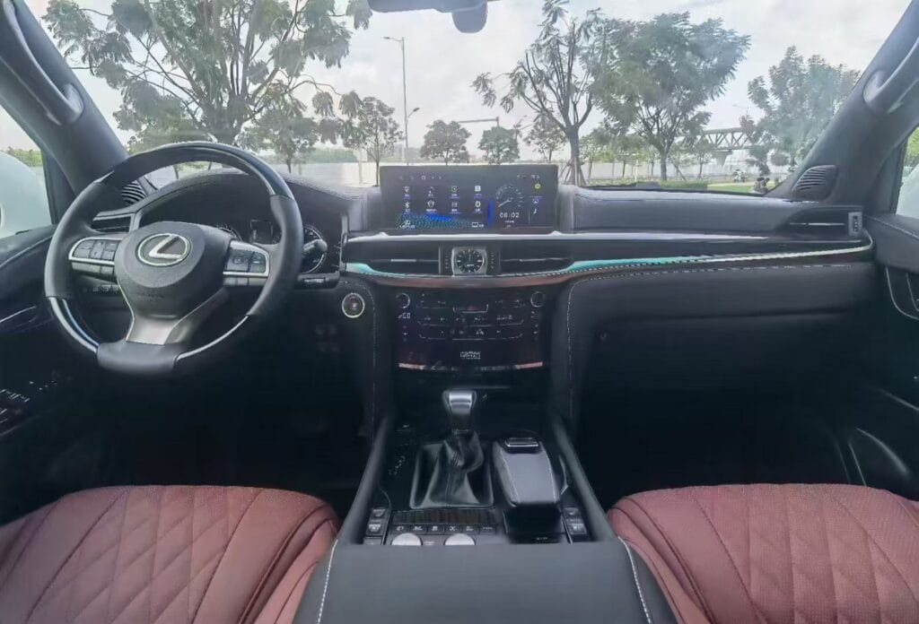 LX570 interior
